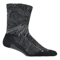 Fujitrail Graphic Crew Socks Black / Cloud Grey UK 9.5-11 Men,Women