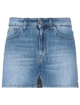 Falda vaquera Mujer Azul marino 25,26 Mujer