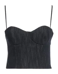 ROCHAS Top Damen Blau 34,36 Damen