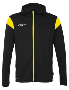 Sweat-shirt à Zip Squad 27 Black / Lime Yellow M - Uhlsport - FashionsVida
