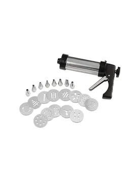 Gebäckpresse 23tlg Edelstahl silber baby - Staedter - FashionsVida