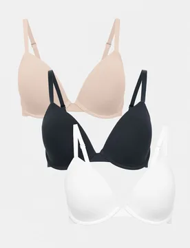 Pk Wired Plunge T-Shirt Bras A-E Opaline Mix female - M&S - FashionsVida
