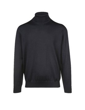 Rollkragenpullover blau 48 herren