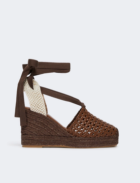 MAX MARA espadrillas donna cuoio