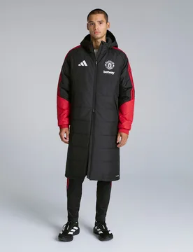 Manchester United 26/27 Training Tiro Long Coat Black (Sponsored) 3XL - Adidas - FashionsVida