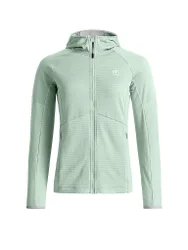 Damen Fleecejacke Light Grid hellgrün XL W