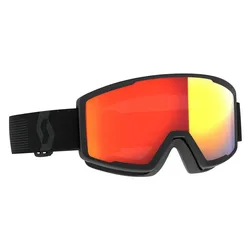 Masque De Ski Factor Pro Mineral Black Enhancer Red Chrome/CAT2 Homme