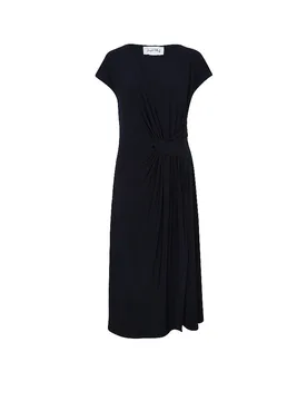 Midikleid bleu marine 50 - Joseph Ribkoff - FashionsVida