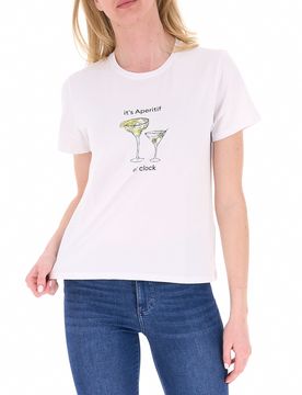 T-shirt girocollo PANNA 2XL