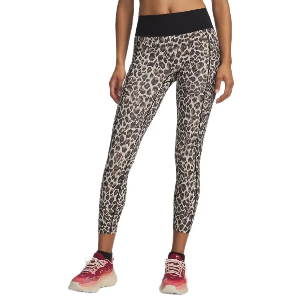 Leggings 7/8 Hb Run White / Reflective L - Under armour - FashionsVida