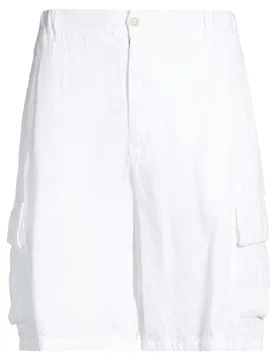 Pantalones cortos y bermudas Hombre Blanco 54,56 Hombre - 120% Lino - FashionsVida