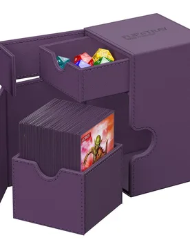 Flip`n`Tray 100+ XenoSkin Monocolor Purple - Ultimate Guard - FashionsVida