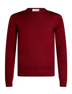 Pullover Herren Ziegelrot 44,46,48,52,58,60 Herren - FILIPPO DE LAURENTIIS - FashionsVida