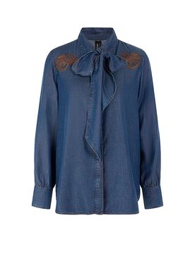 CAIN Jeansbluse dunkelblau 36 damen