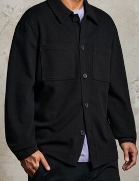 Sinsay - Giacca-camicia - nero