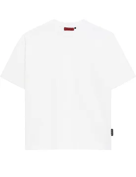 T-shirt Coupe Oversize blanc S - Prohibited - FashionsVida