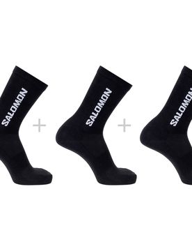 Everyday lite crew 3-pack calcetines montaña Negro (L)
