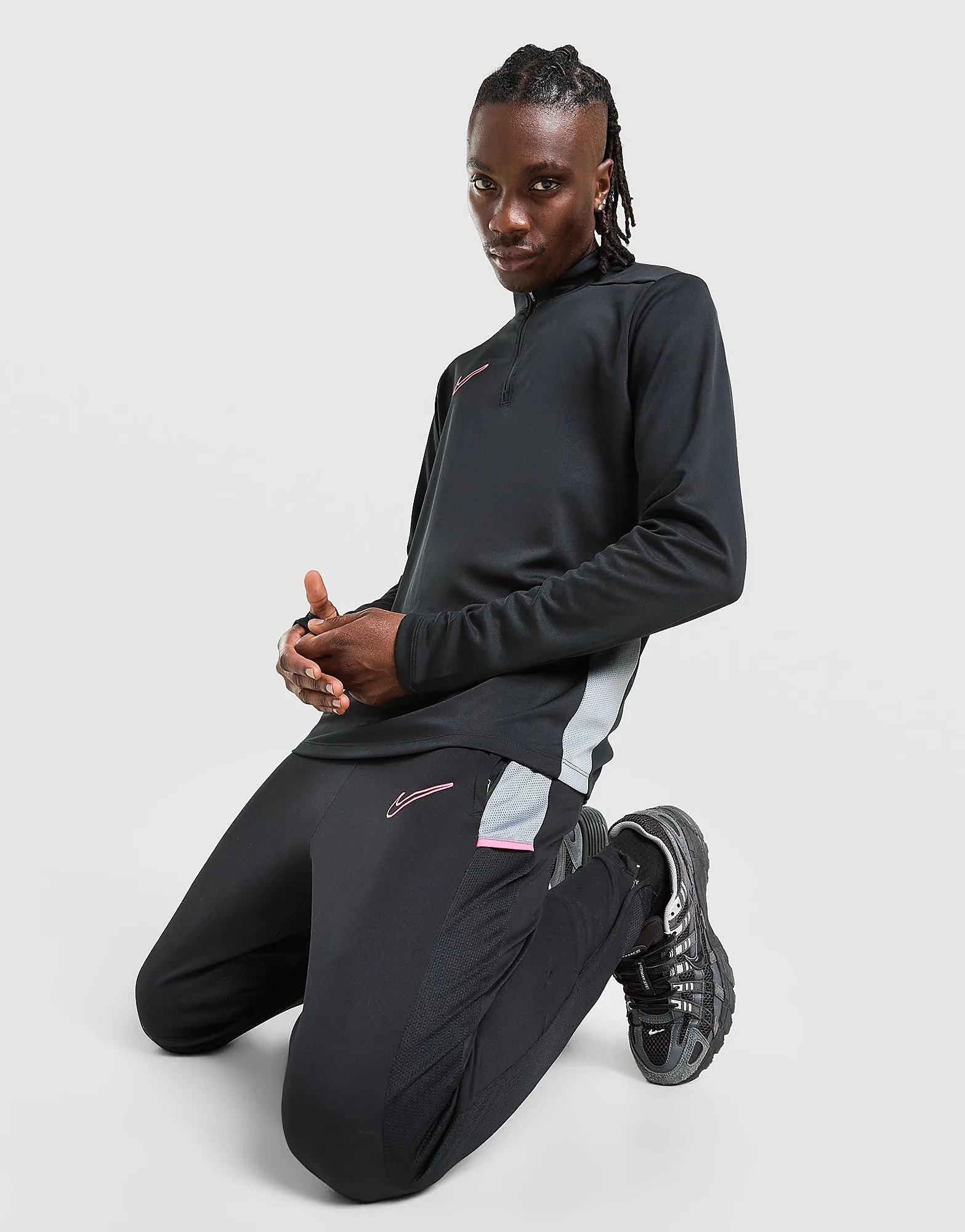 Mens Academy Pantalone - Nero, nero nero Uomo taglia L - Nike - FashionsVida