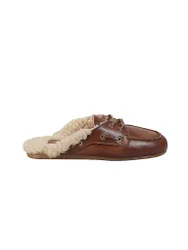 Pantoletten MULES camel 36 damen