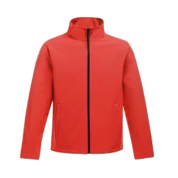Standout Womens/ladies Ablaze Printable Soft Shell Jacket - Red - Size 12 Uk
