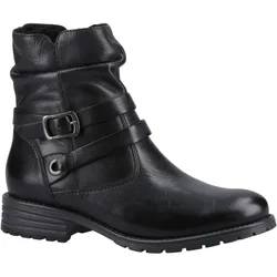 Piper Leather Womens Black Boots - Size Uk 3