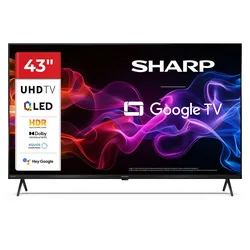 Tv 43hp5265e 43´´ 4k Qled Black One Size unisex