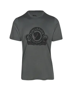 FJÄLLRÄVEN Herren Funktionsshirt Abisko Wool Classic grau XL M - Fjällräven - FashionsVida