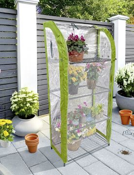 Gewächshaus zum Zusammenstecken mit reflektierender Rückfront Gainsborough