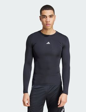 Maglia TECHFIT Long Sleeve XS Black