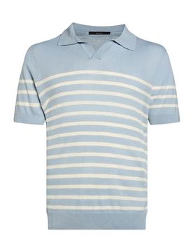 Poloshirt Herren Hellblau L,S Herren