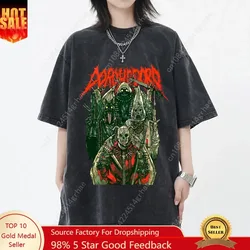 Mens Clothes Tee Shirt Homme Graphic T-Shirts Men Tshirt for Men Ropa Hombre Japanese Anime Dorohedoro Kaiman Vintage Washed