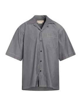 Hemd Herren Braungrau 44 Herren