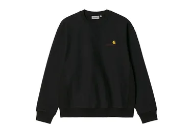American Script Sweatshirt - Sweatshirt-Crewneck - schwarz - Herren - Size: M