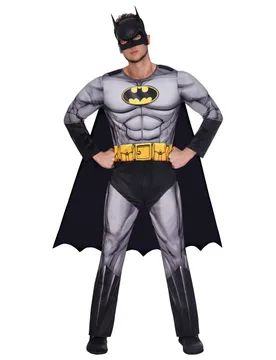 Batman Kostüm Grau Erwachsene - RIETHMULLER - FashionsVida