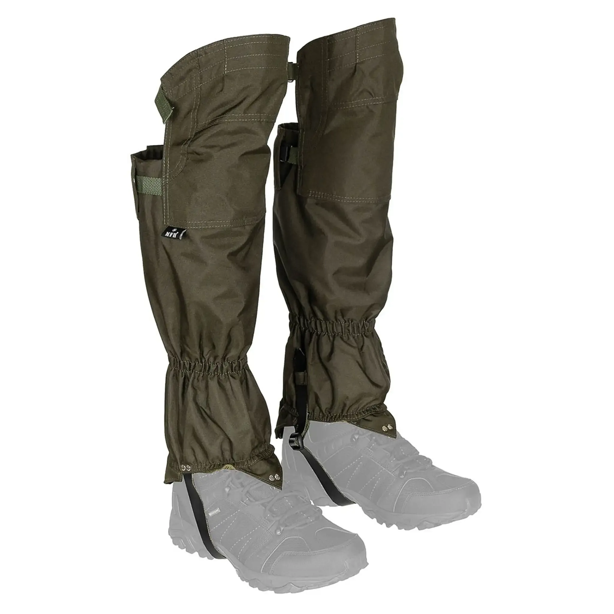 Gamaschen Overknee mit Reißverschluss Default Title adult - MFH - FashionsVida