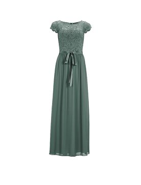 Swing Vestido de noche verde 38
