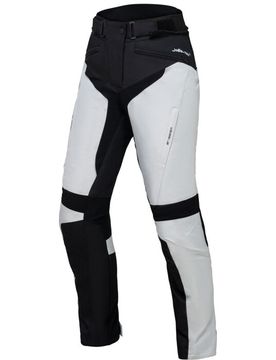 Pantalone Moto Donna in Tessuto TROMS-ST 2.0 Grigio Chia taglia 2X