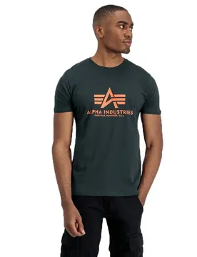 Industries T-shirt à Manches Courtes Basic 2 Unités Black / Dark Petrol L