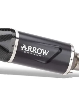 Terminale Indy Race EVO Alluminio Dark Fondello Carby taglia uni - Arrow - FashionsVida