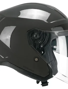 Casco Moto Jet 136F RNA FIBRA MONO Grafite taglia XL - Cgm - FashionsVida