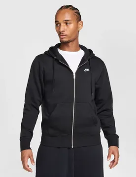 Full-Zip Herren T-Shirt, schwarz US: 3XL