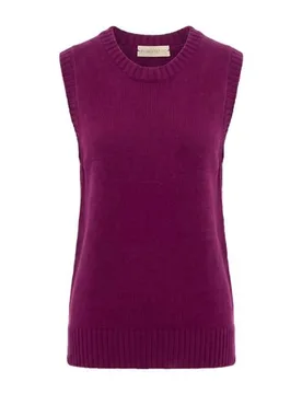 Pullover Damen Pflaume 36 Damen - PUROTATTO - FashionsVida