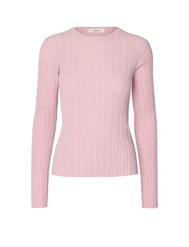 Langarmshirt SLWTOLEDO rosa XL damen - SELECTED FEMME - FashionsVida