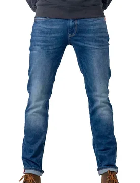 Jean Russel Tapered Fit Vintage Blue 32 - Petrol industries - FashionsVida