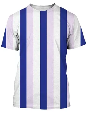 Simple Vertical Stripes Graphic T Shirts For Men Summer Casual Short Sleeve 3D Printed T-shirts Loose Breathable Crew Neck Tees - Aliexpress - FashionsVida