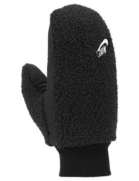 Sherpa Mittens Black / Black / White M-L Boys - Nike Accessories - FashionsVida