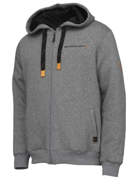 Classic Full Zip Sweatshirt Grey Melange XL Men - Savage Gear - FashionsVida