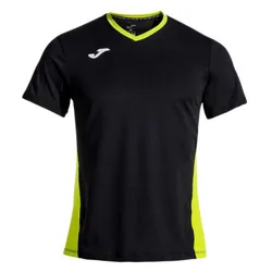Court Short Sleeve T-shirt Black / Green M