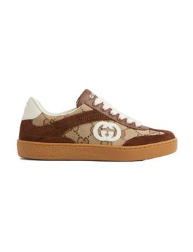 GUCCI Ace Studded Sneaker with Web