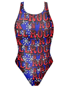 Rock Swimsuit Multicolor 8 Years Girls - TURBO - FashionsVida